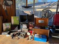 Overall view of workbench items