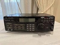 Front view showing controls and display of Uniden BC8500XLT