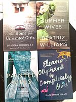 Group shot showing all four book covers