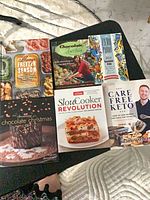 All six books front covers