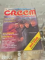 Cover of August 1974 Creem magazine featuring The Rolling Stones
