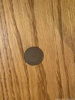 Reverse of 1920 Canada large cent showing date and denomination