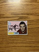 Front of 1968-69 Topps Paul Henderson card #127