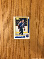Front of 1986-87 O-Pee-Chee Wayne Gretzky card #3