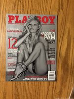 Front cover showing January 2007 Playboy with Pamela Anderson