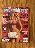 Front cover showing May 2008 Playboy magazine