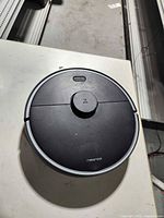 Top view of Roborock robot vacuum cleaner