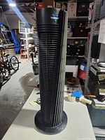 Front view of Vornado tower fan