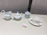 All five service pieces grouped