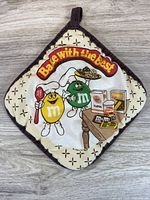 Front view showing full graphic design and hanging loop