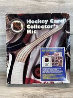 Front of boxed Hockey Card Collector's Kit