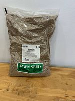 Front view of sealed 2 kg bag showing product and weight