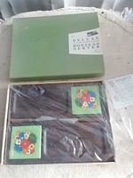 Box lid showing brand and model