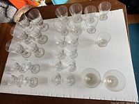 Overhead view showing entire assortment and quantity