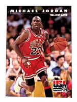 Front of 1992 SkyBox Michael Jordan card