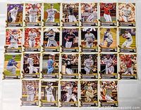 Front view of all 25 cards displayed in five-by-five grid