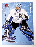 Front view of Mike Smith Fleer Ultra Ice Medallion card