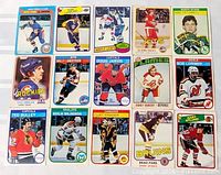 All 15 cards laid out in three rows