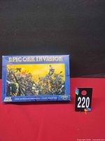 Front of Epic Ork Invasion box showing artwork and title
