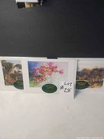 Front view showing three sealed packs with Creekhouse Gallery label