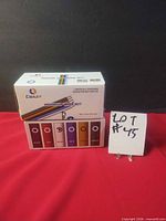 Front of sealed box showing brand and product line