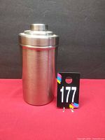 Full view of closed stainless steel jewelry cleaner