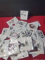 Pile of sealed LED modules in individual pouches