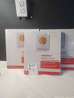 Three shrink-wrapped packs front view showing Staples branding