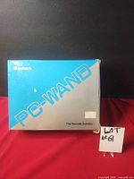 Front of original blue/grey PC-WAND box