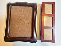 Front view of both frames