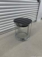 single side table close view