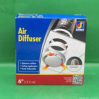 Front of Dundas Jafine 6 in. Air Diffuser box