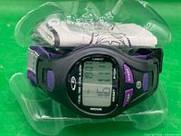 Front view of Champion digital watch sealed in plastic
