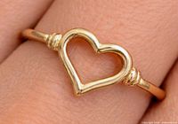 Ring on finger showing overall design