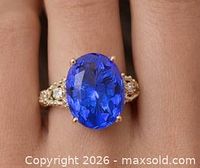 Ring on finger showing overall appearance