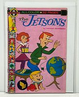 Front view of the bagged Hanna-Barbera The Jetsons comic book