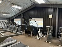 Cardio and strength equipment inside NRG Fitness facility