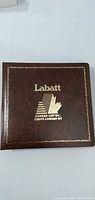 Front cover of brown Labatt Canada Cup ’84 album