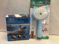 Front view of both packaged items showing product names and appearance