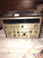 Front view of both Pioneer components stacked