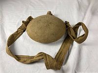 Full view of canteen with strap