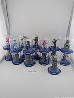 All 17 Fortnite Domez figures grouped together