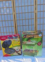 Both boxed appliances side-by-side