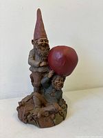 Front view of Willie + Son gnome figurine