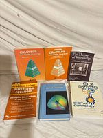 All six books front covers visible