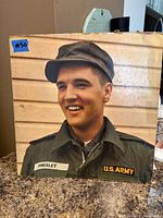 Front cover of Elvis Presley G.I. Blues LP jacket