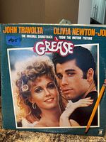 Front cover of Grease double LP soundtrack