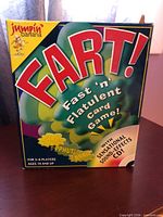 Front of game box showing title and age/player information