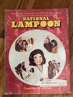 Front cover of National Lampoon March 1975 in sleeve
