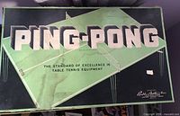 Closed box top showing branding